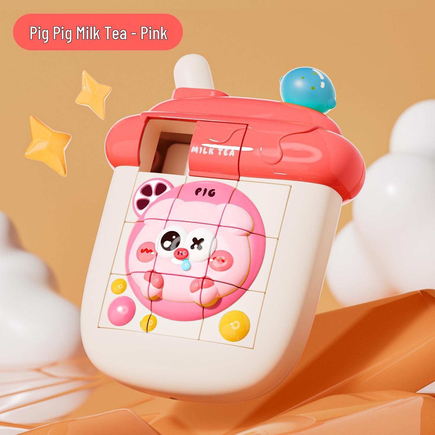 

3D Cartoon Animal Sliding Jigsaw Puzzle: Educational Toy for Children s Thinking Training