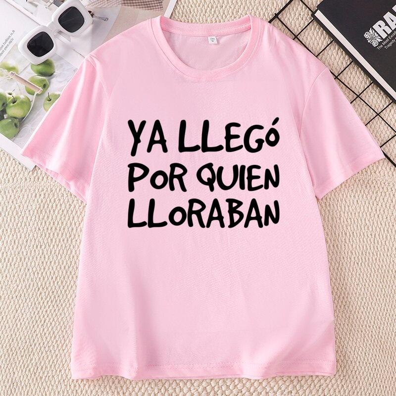 Funny Spanish Saying TShirt Unisex Unisex Humorous Graphic Tee Unisex Short Sleeve Round Neck Casual T Shirt Streetwear Clothes