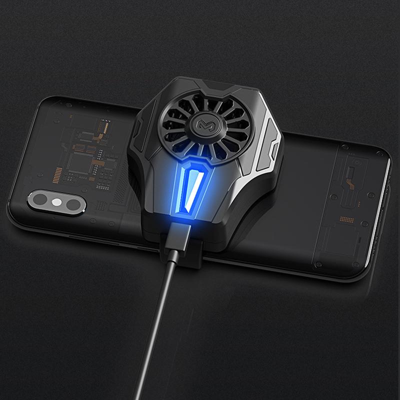Buy Mobile Phone Radiator Cold Wind PUBG Controller Gamepad Cooling Fan ...
