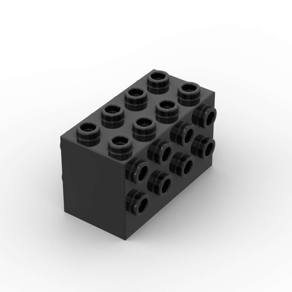 

MOC 1PCS 2434 Modified 2x4x2 With Studs Building Blocks House Castle Bricks Particle Idea High-Tech Idea Toys Children Gifts