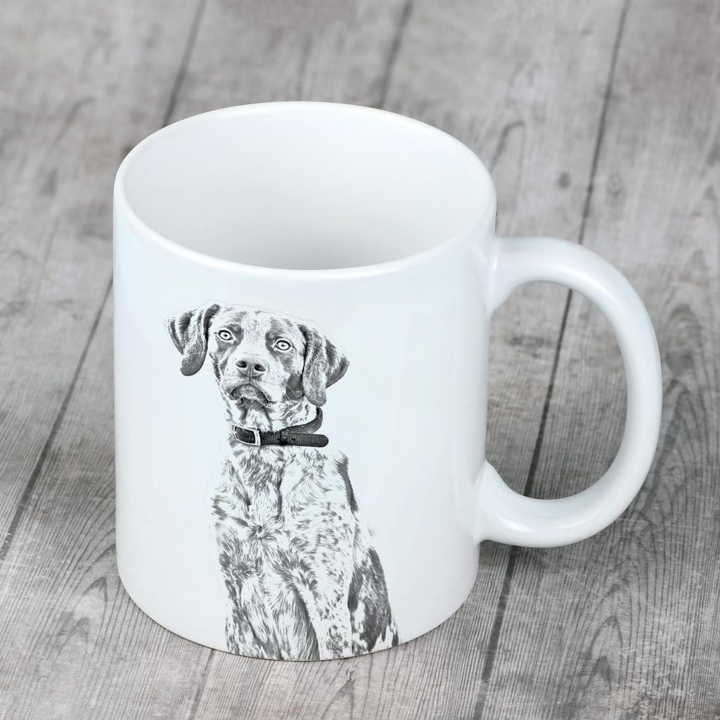English Pointer - cup with a dog, cheerful cup for a dog lover, personalized gift from the Art-Dog brand