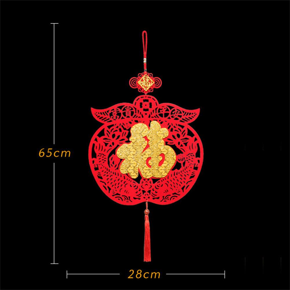 Pendant Chinese New Year Decoration Spring Festival Ornament Fu Character Pendant Door Painting