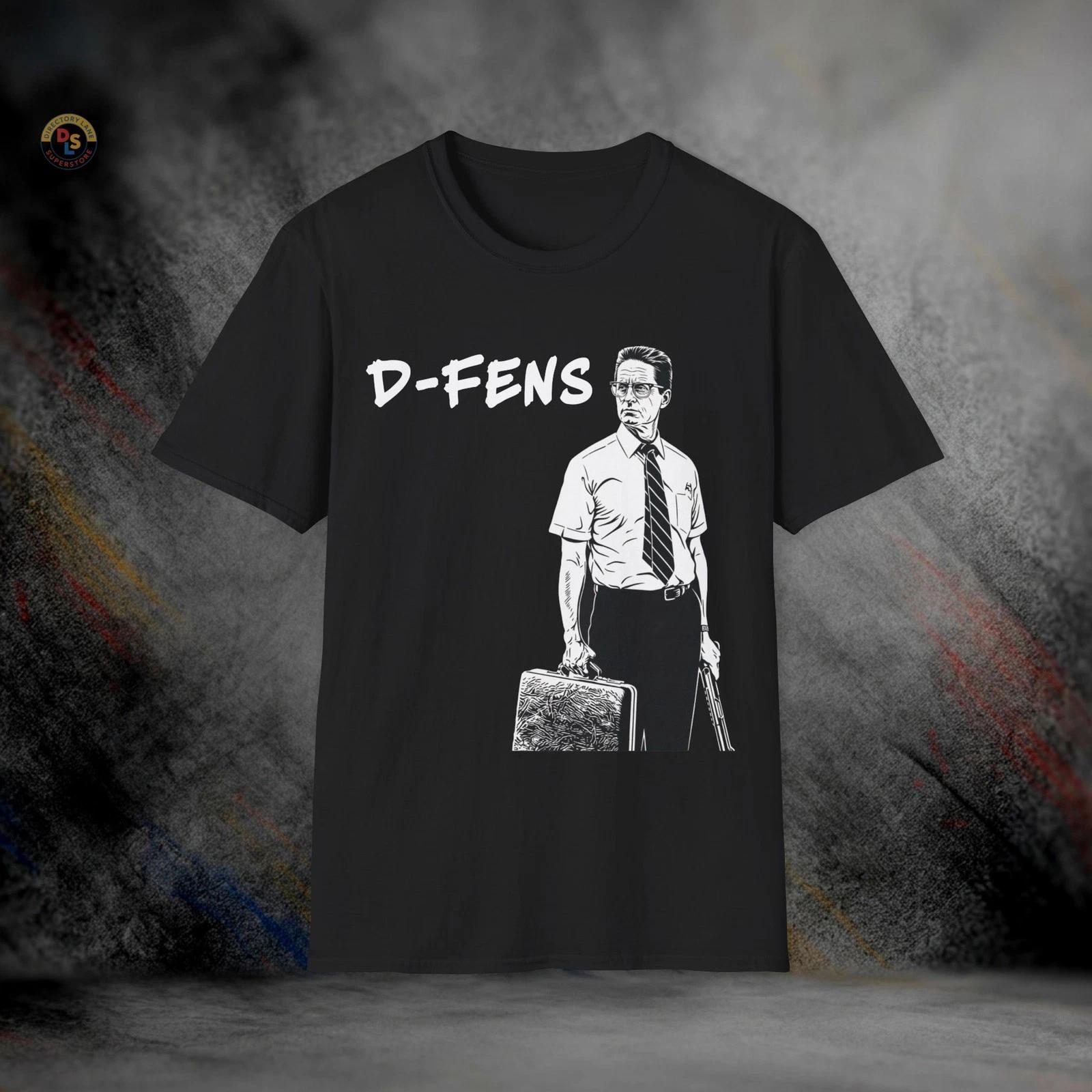 D-Fens Falling Down T-Shirt | Softstyle Tee XS