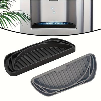 Silicone Refrigerator Drip Tray Reusable Kitchen Fridge Mat Anti Splash Overflow Drainage Catcher for Water Spills