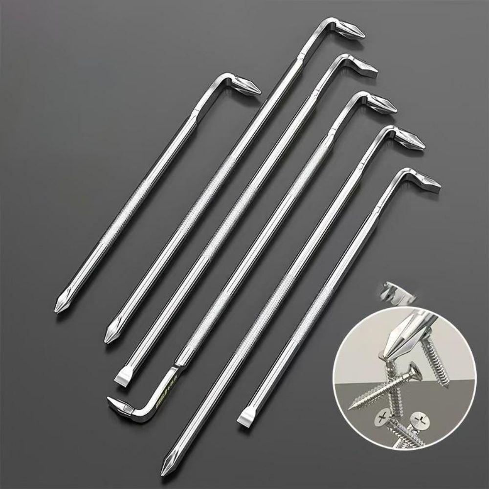 90-degree L-shaped Screwdriver Flathead High Hardness Z-shaped Screwdriver Phillips Head Double Head Screwdriver