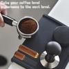 6-Needle Espresso Distribution Tool – Coffee powder distributor, 0.4mm Pins to Break Up Clumps & Prevent Channeling, Wood Handle