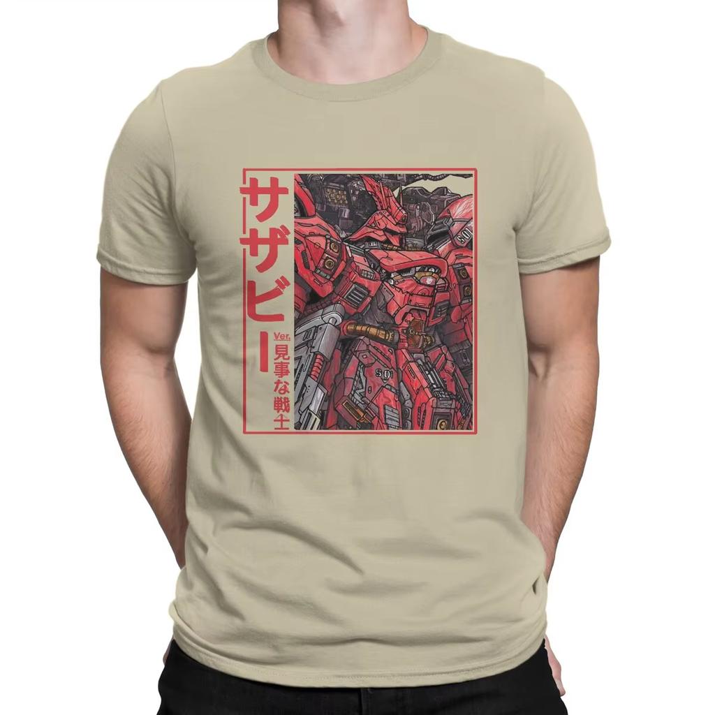 Men T-Shirts Sazabi CU Leisure 100% Cotton Tee Shirt Short Sleeve Sazabi T Shirt Crew Neck Clothing 4XL
