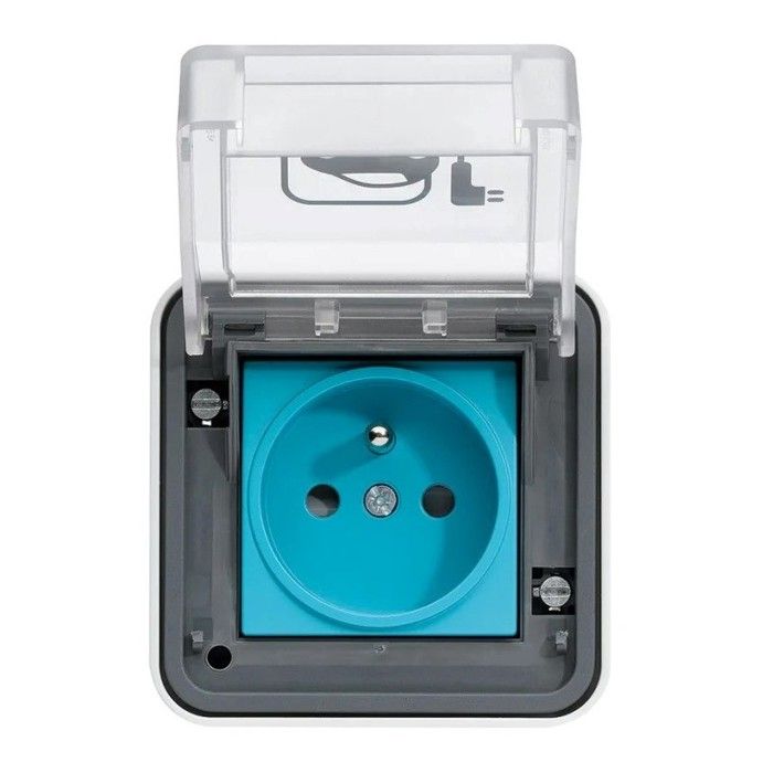 Transformátor - HAGER - Witty IP55 - 3000W - 2P+T - Venkovní použití