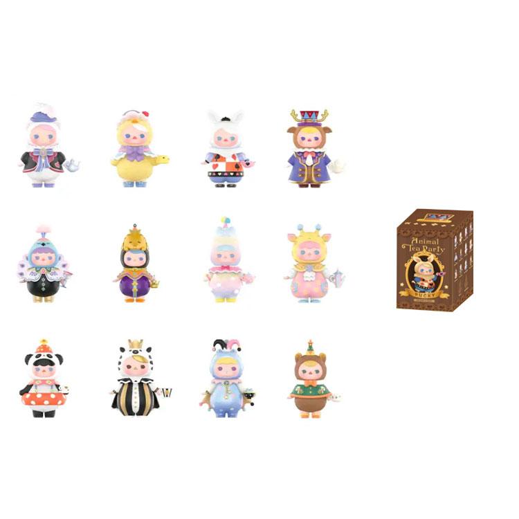 

POP MART PUCKY Animal Tea Party Collection Mystery Boxes, Single Blind Box