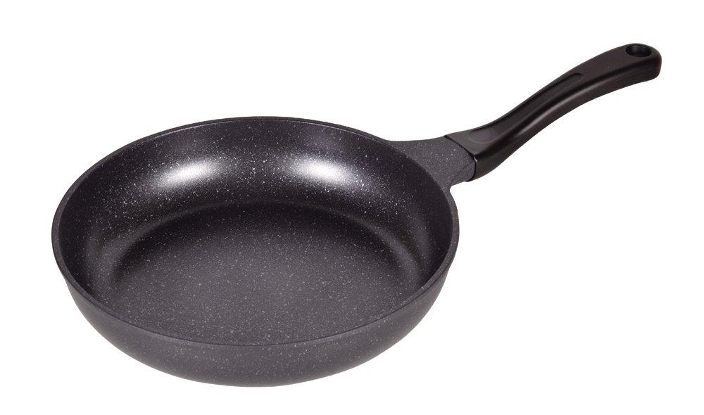 Pearl Metal Stekepanne 26cm Kun gasskomfyr Lett Sterk Marmor Svart HB-1225