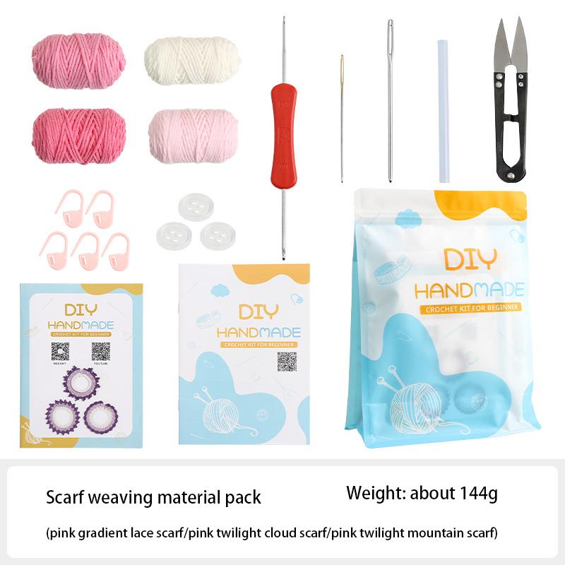 Simple cat collar pet decoration hand-knitted neck scarf collar for dogs and rabbits; saliva towel for dressing