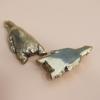 Vintage Pure Bronze Polar Bear Statue Ornament Copper Sleeping Animal Cute Lying Bear Figures Miniatures Desk Crafts Decoration