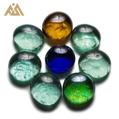 Mini Glassteine, Flachbodenperlen in gemischten Farben, Geeignet für Heimdekoration, Kunsthandwerk, Vasenfüllung.