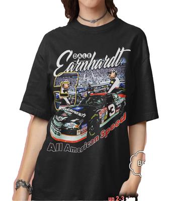 Maglietta da Corsa Nascar Vintage Anni '90 Dale Earnhardt, Corsa Nascar Dale Earnhardt