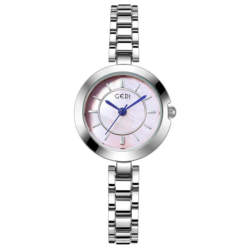Medieval Alloy Watch Women'S Simple Niche Fritillary Quartz Watch Middle School Student High-End Chain Watch
