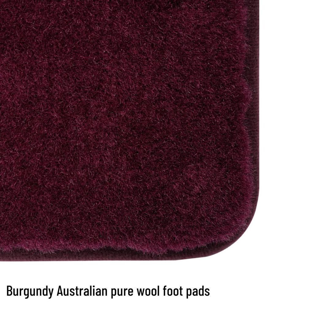 Eco-Friendly Odorless Pure Wool Floor Mats for BYD Vehicles - High-End Interior Upgrade Set
