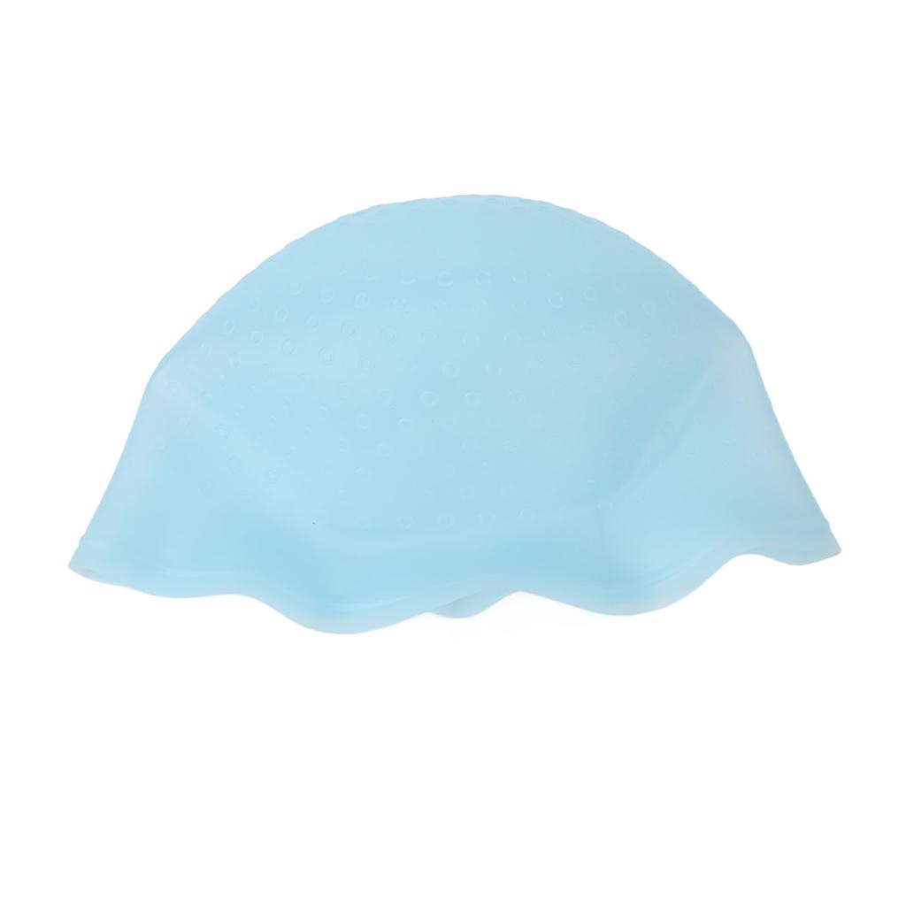 Hair Highlight With Hook Needle Silicone Hair Staining Home Hair Salon Transparent Hair Dye Hat