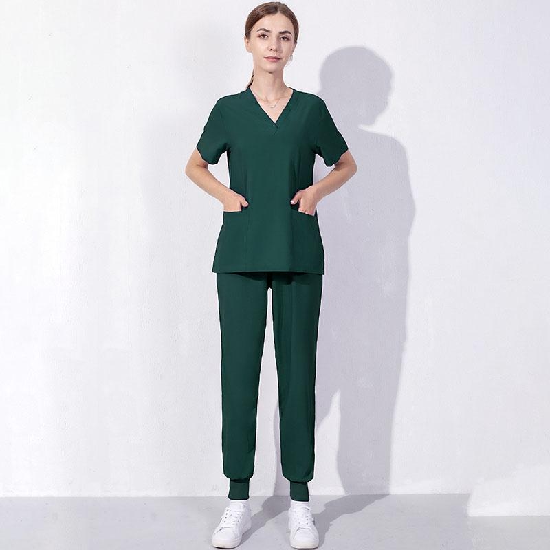 Sommeruniformen für Ärzte und Krankenschwestern Schönheitskliniken Haustier Zahnärztliche Operationssäle Handwaschanzüge