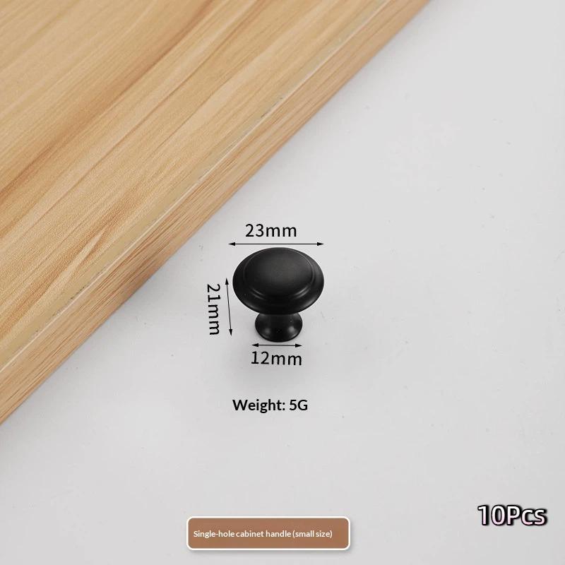 Stainless Cabinet Door Knobs Single Hole Handle Dresser Pull Handles 23Mm-30Mm With Screw Drawer Knobs Hardware Accessory