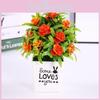Artificial Flower Rose Letter Flower Pot Potted Plant For Living Room Office