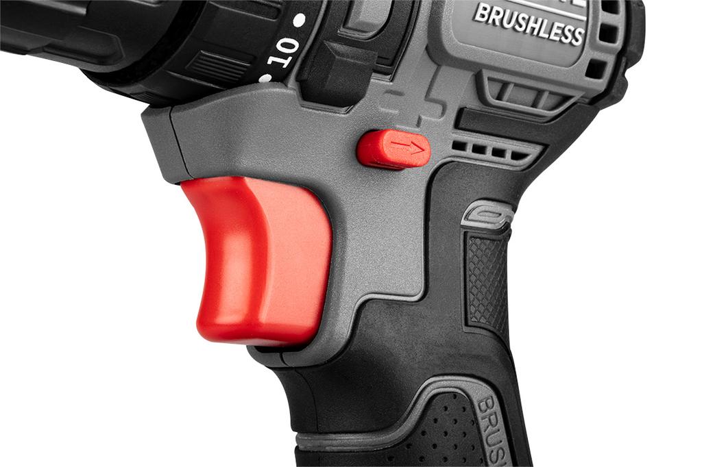 18V Brushless Drill Driver, 10mm Chuck, Compact, Energy+, No Battery