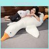 Plush Goose White Toy Soft Filled Doll Room Decoration Children Holiday Gift