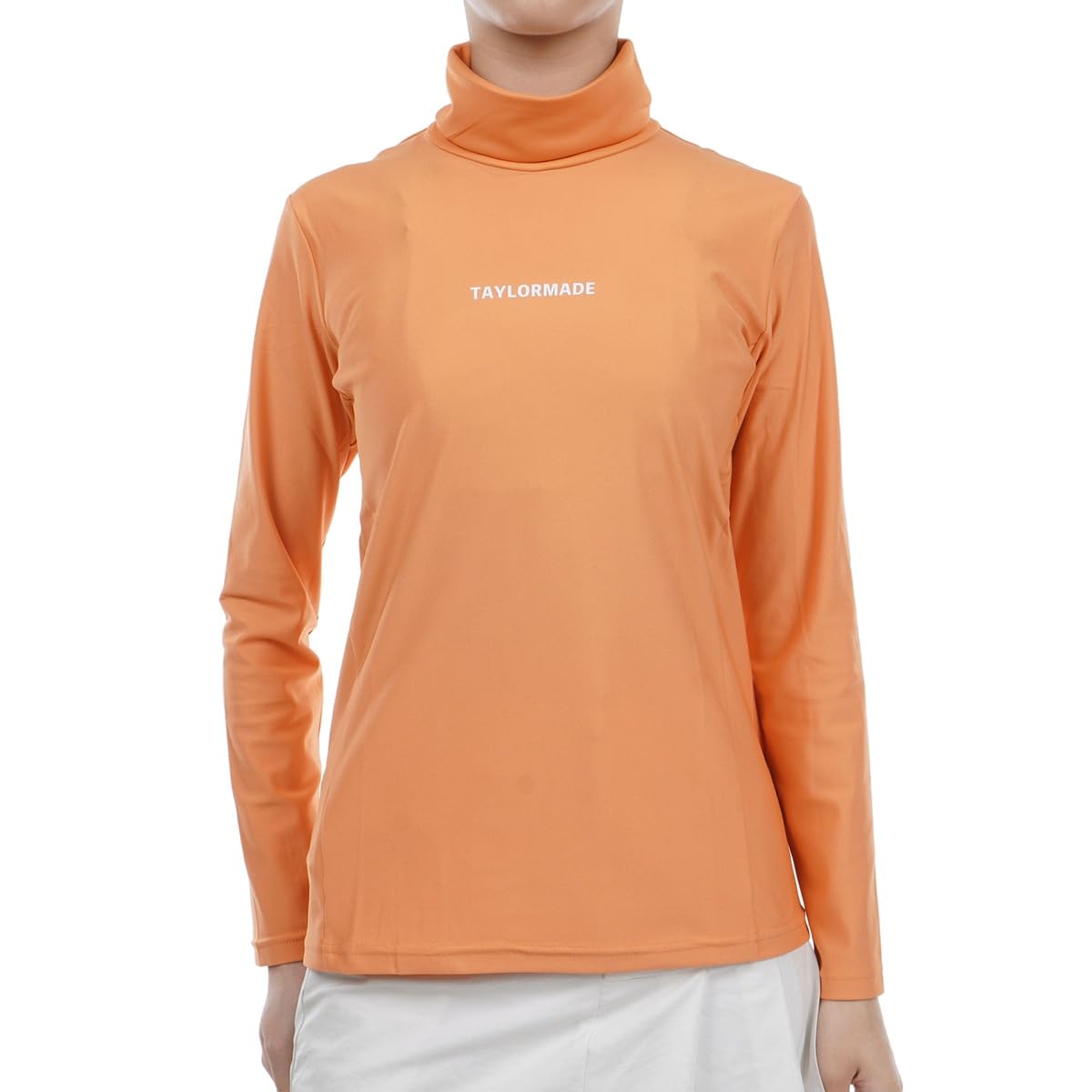 

TaylorMade Клубная футболка TM с высоким воротником, с длинным рукавом, цвет абрикосовый, размер L, женская, 2023FW, TL148