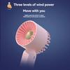 New Handheld Small Fan Summer Portable USB Charging Mini Silent Bladeless Ultra Long Battery Life Handheld Turbo Small Fan Fan