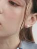 Sosoo 925 Silver 8Mm Swarovski Pearl Earrings