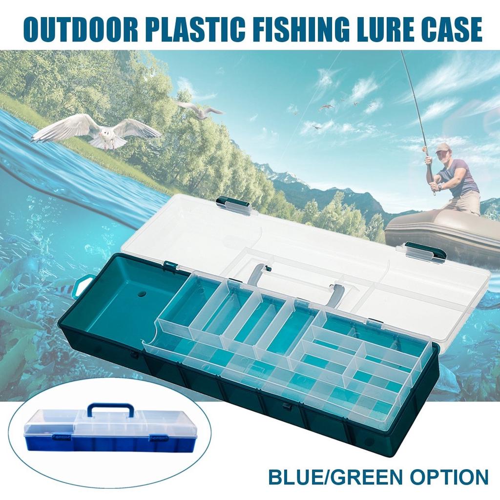 Double Layers Plastic Detachable Fishing Lure Bait Hooks Tackle Storage Box At Affordable S Free Real Reviews With Photos Joom Double Layers Plastic Detachable, Fishing Rod Storage Box Outdoor