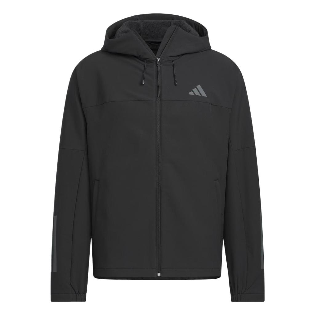 Adidas Soft Shell Hooded Jacket, Unisex Comfort Daily Outdoor Casual Outerwear KF5224