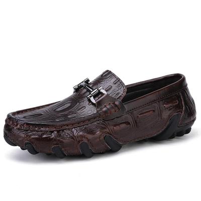 Echtes Leder Schuhe Herren Loafer Bequeme Freizeitschuhe Herren Wohnungen Mokassins Herren Schuhe
