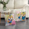 Anime Cute Pororos Maple Design Cushion Cover Happy Autumn Harvest Decor Holiday Decorati Pillow Cover