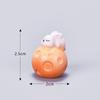 Mid-Autumn Festival Micro-landscape Ornaments Resin Handicrafts Mooncake Eating Rabbits Cute Animals Chef Rabbits
