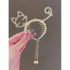 1Pcs Fashion Cute Little Cat Pearl Card Ventilation Hair Claws For Women Hair Accessories