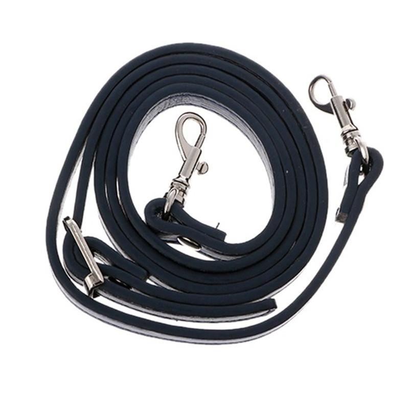120cm Kožené popruhy Náhradní popruhy na rameno Rukojeť pro tašku Nastavitelná DIY rukojeť na peněženku pro kabelku Crossbody tašky Příslušenství