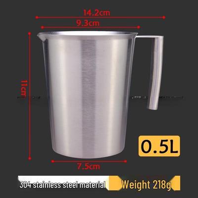 Xihe Thickened 304 Food Grade Stainless Steel Measuring Cup
