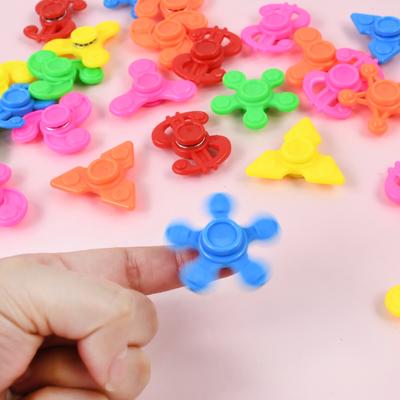 5/20Pcs Mini Figets Hand Spinner For Children Anti Stress Focus Gyro Finger Gyroscope Funny Leaf Toys Kids Gift Fingertips Toy