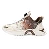 Daddy shoes men's rotating button teen sneakers men's spring new thick-soled heightening shoes sneakers