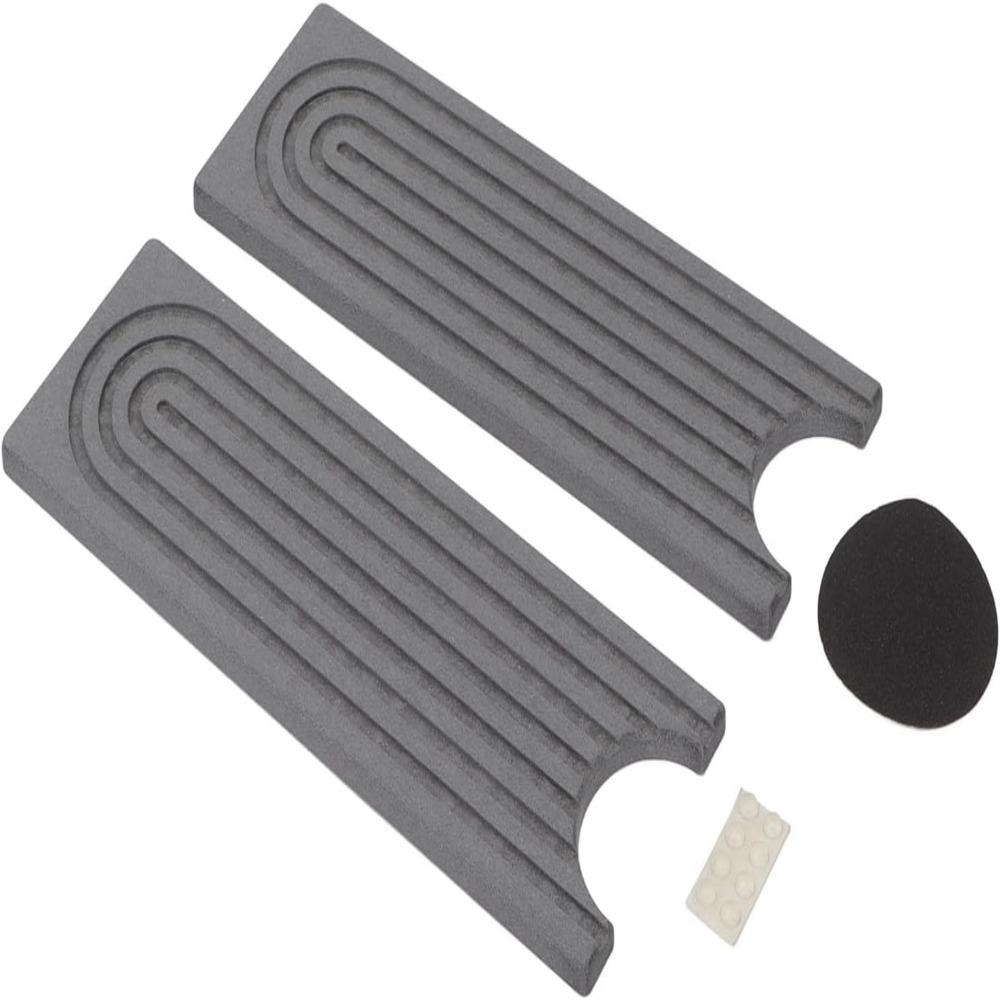 3pcs Fast Drying Faucet Mat Diatomite Stone Drying Mat Diatomite Faucet Mat For Kitchen Sink