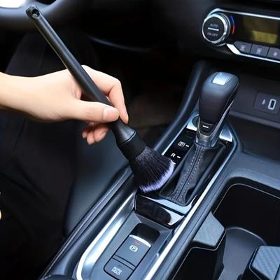 1 stück Auto-Innenraum-Detailbürste mit weichen Borsten, Reinigungsbürste, Staubbürste, Auto-Innenraum-Reinigungswerkzeug, Auto-Detailbürste, Auto