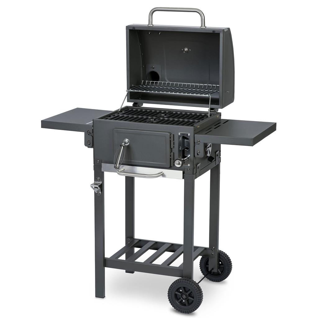 Grill Węglowy Z Pokrowcem Berdsen Bd-892 Czarny