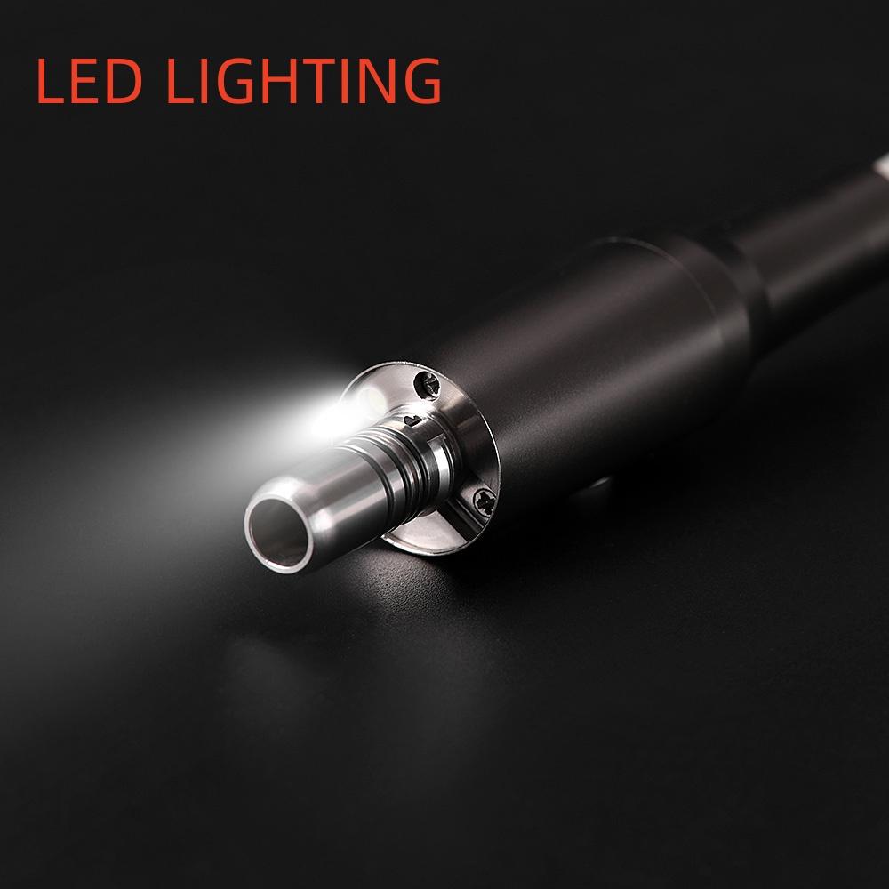 Micromotor electric LED fără perii dentare cu 1:5 Fibră optică inel roșu contraunghi potrivit pentru instrumentul de echipament cu micromotoare dentist
