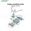 For 1pc 03C145749B New 03F145749B Aluminium Boost Air Intercooler Radiator for A1 A3 Golf Jetta Passat Skoda Seat 1.4TSI CAXA
