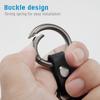 Hbrn5 Car Key Rings Quality Carbon Fiber Keychain Waist Buckle For Chevrolet Corvette Montana TrailBlazer Silverado Traverse Camaro
