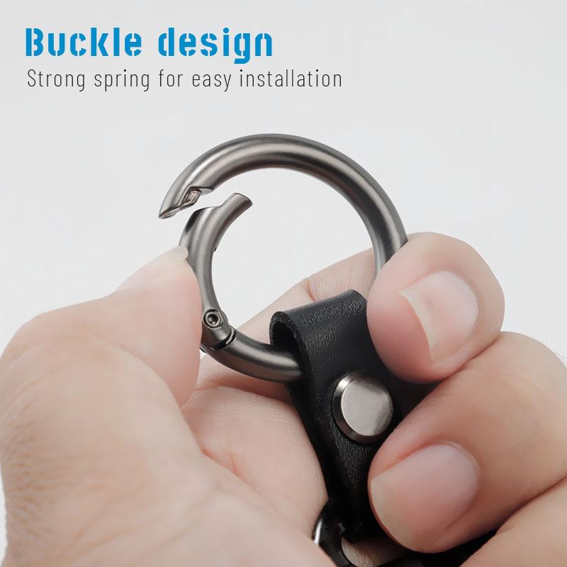 Hbrn5 Car Key Rings Quality Carbon Fiber Keychain Waist Buckle For Chevrolet Corvette Montana TrailBlazer Silverado Traverse Camaro