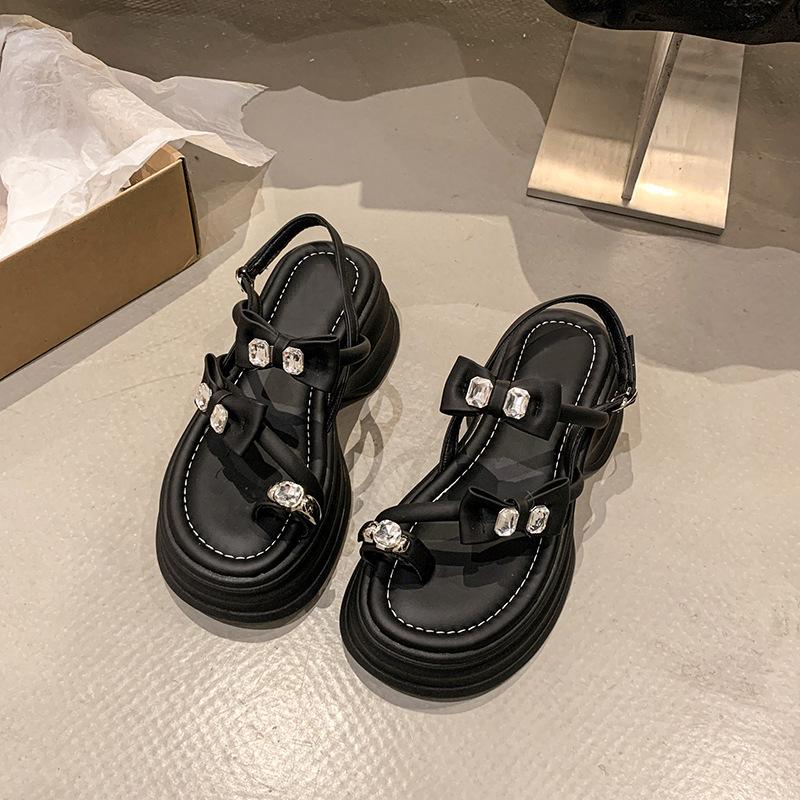Sandals Women's New Summer Wear In 2025 Casual Fashion Beach Sandals Platform Cool Slippers Fairy Style Sandals