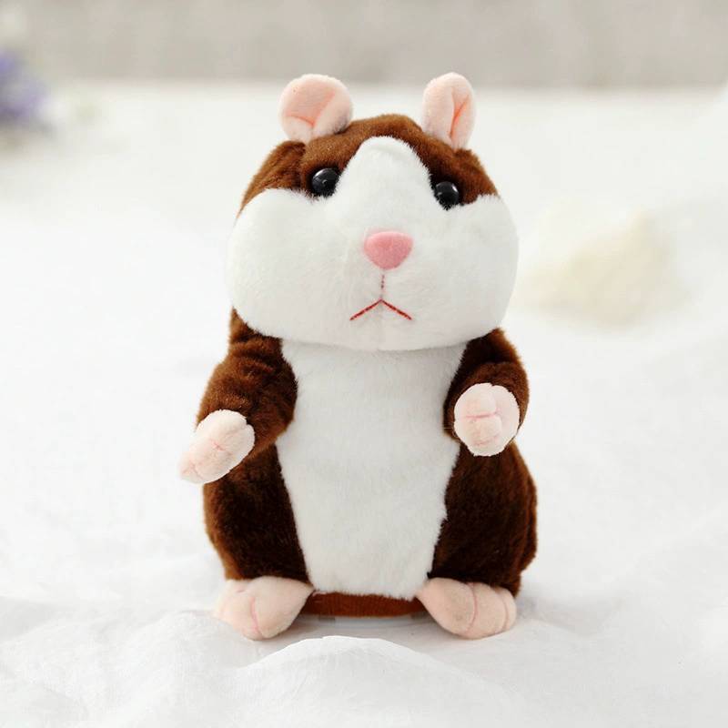 Hamster Plush Toy With Sound And Music For Holiday Decor And Gift Giving
