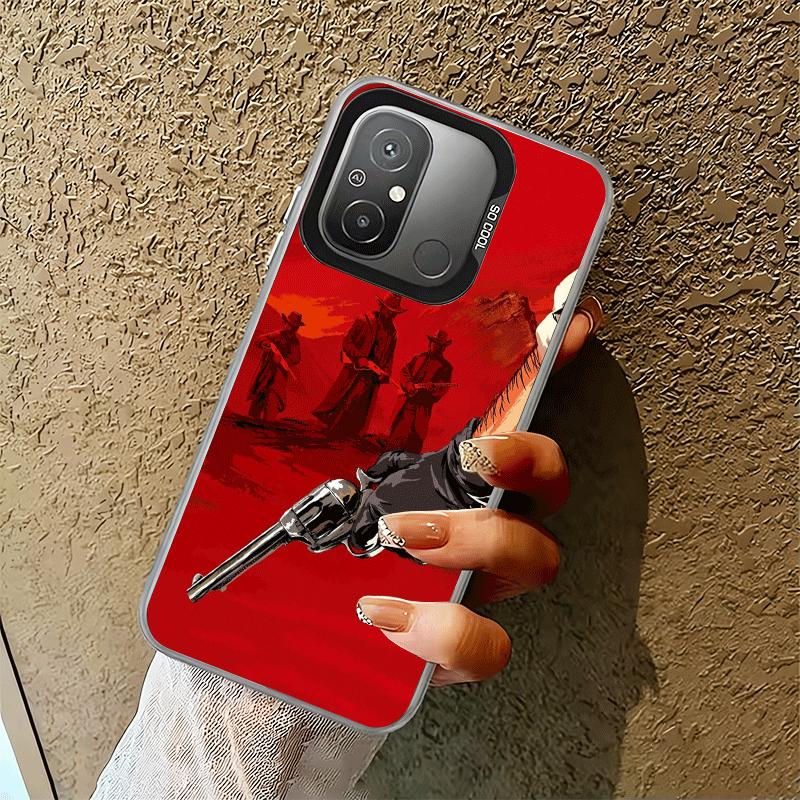 Red Dead R-Redemption Soft Phone Case for Xiaomi Redmi 15C 15 14C 13C 12C Poco X5 X6 X7 Pro X3 F8 F7 Ultra M8 13 12 Cover Back S