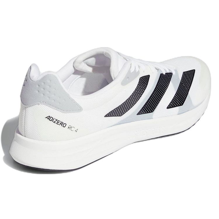 Adidas Adizero RC 4 Men White Halo Silver Running Sneakers GX8152